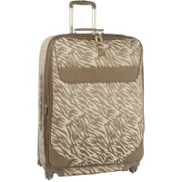 Anne Klein Luggage Lion Mane Carry-On Printed Spinner, Brown/Tan, One Size