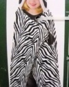 Cuddly Creatures Zebra Hooded Wrap