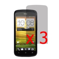 Luxmo LCD Screen Film Guard Screen Protector for T-Mobile HTC One S x3 -Clear