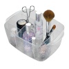 InterDesign Rain Cosmetic Organizer, Clear