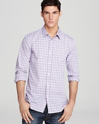 HUGO Elisha Plaid Sport Shirt - Slim Fit