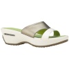 Cole Haan Womens Air Ariana Slide,Ivory-Green,7 B(M) US