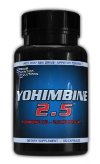 Serious Nutrition Yohimbine 2.5, 100 Count