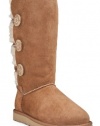 Womens UGG Bailey Triplet Button Boots 1873, Size: 7, Chestnut