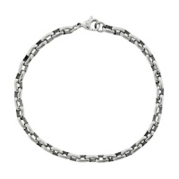 Women's Stainless Steel Rolo Bracelet, 8