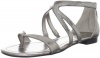 Enzo Angiolini Women's Topaza Sandal,Dark Pewter,10 M US