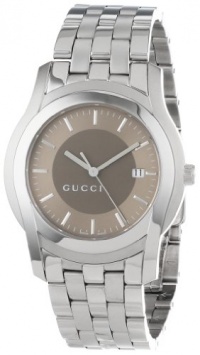 Gucci Women's YA055215 G Class Medium Brown Matte Dial Watch