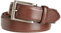 Tommy Hilfiger Men's Glove Grain Dress Belt, Tan, 40