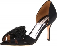 Badgley Mischka Women's Vita Peep-Toe Pump