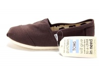 TOMS Chocolate Canvas Classic 001001A10-CHOCO