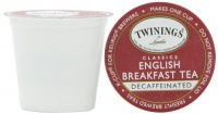 Twinings English Breakfast Decaffeinated Tea, K-Cup Portion Pack for Keurig K-Cup Brewers, 24-Count