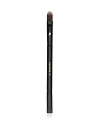 This versatile dual-ended brush is the ideal partner to eye shadows, both powder (wet or dry) and cream shadows. Designed with two sides for portability and convenience: the flat, angled side precisely lines the lid and lower lash line, while the tapered, rounded side perfectly blends. Angled side cut at sharper angle for better lining and use in the brow.