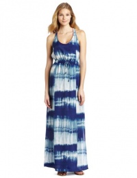 Twelfth St. by Cynthia Vincent Women's Racerback Maxi Dress, Tye Dye, Petite