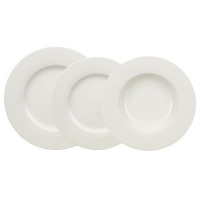 Villeroy & Boch Wonderful World White 12-Piece Dinnerware Set, Service for 4