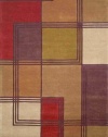 Amalfi Liora Manne Modern Teak Contemporary 3'5 x 5'5 Rug- 1974-19