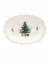 As your family and friends gather around the holiday table, serve up something special on Nikko's Happy Holidays oval platter. Coordinating holiday dinnerware and dishes available.