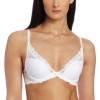 Natori Women's Feathers Contour Plunge, White, 34B