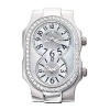 Philip Stein Small Case Diamonds Quartz Stainless Steel 1D-NFMOP