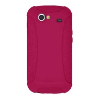 Amzer Silicone Skin Jelly Case for Samsung/Google Nexus S - Hot Pink