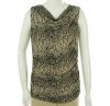 Michael Kors Snake Open Back Buckled Top Bare