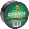 Duck Brand 1265013 Colored Duct Tape, Black, 1.88-Inch by 20 Yards, Single Roll