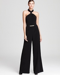 Jumpsuits are making a comeback in a big way this fall--the effortless one-piece construction makes this glamorous Trina Turk jumpsuit a modern wardrobe must-own.