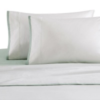 Echo Jaipur Sheet Set - White/Light Green - Twin