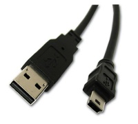 C2G / Cables to Go 27005 USB 2.0 A to Mini-B Cable, Black (2 Meter/6.56 Feet)