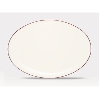 Noritake Colorwave Raspberry 16-Inch Oval Platter