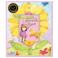 eeBoo Sunflower Growth Chart