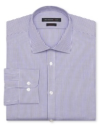 John Varvatos Star USA tailors this handsome dress shirt with a slim fit for a modern silhouette that translates from work to after-hours.