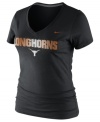 Female Jocks Rule! Display your pride wearing this tee showcasing the Texas Longhorns by Nike.