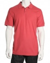 Club Room Solid Carnation Casual Polo Shirt