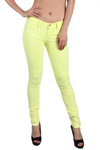 G2 Chic S/S12 Trend Neon Skinny Jean(BTM-JEN,YEL-7)