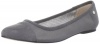 Calvin Klein Women's Erica Flat,Grey/Grey,5 M US