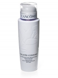 Comforting Milky Creme Cleanser. Emolliently-rich and milky creme cleanser gently melts away makeup and impurities. The instantly comforting formula contains honey and sweet almond extracts to condition and leave skin feeling clean, silky-soft and soothed. Rinse or tissue off. Dermatologist-tested for safety. 6.8 oz. 