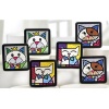 New Romero Britto Coasters Cat Set of 6 Drink Holder Beer Wine Drink Gift Save !