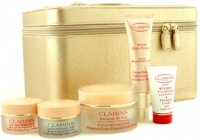 Clarins by Clarins Extra-Firming Luxury Collection: Neck Cream + Botanical Serum + Day Cream + Night Cream + Balm + Box --5pcs+1box - Night Care