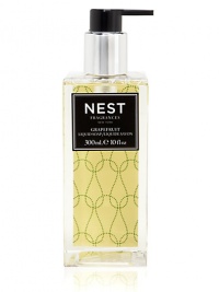 Nest Fragrances' liquid hand soap contains natural plant extracts and antioxidants to help clean and nourish the skin while leaving behind a light, uplifting fragrance. 10 oz. 