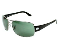 Ray Ban RB3426 Sunglasses - 004/71 Gunmetal (Gray Green Lens) - 61mm