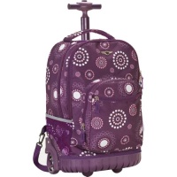 Rockland Luggage 19 Inch Rolling Backpack Printed