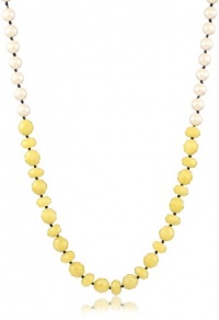 Kate Spade New York GIVE IT A SWIRL Mustard Long Necklace