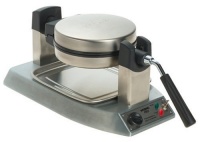 Remanufactured Waring Pro WMK300 Belgian Waffle Maker, Brushed Stainless