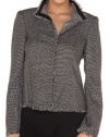 Armani Collezioni Grey Virgin Wool Jacket, 6, Grey