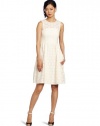 French Connection Women's Fast Orient Eyelets Dress, White, 6