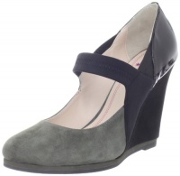 Plenty by Tracy Reese Women's Riley Pump,Grey/Black,36 EU/6 M US