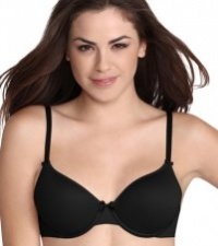 Chantelle Basic Invisible Memory Foam Underwire T-Shirt Bra, 38C, Black