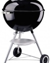 Weber 741001 Silver One-Touch 22-1/2-Inch Kettle Grill, Black