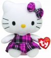 Ty Beanie Baby Hello Kitty Tartan