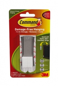 Command Sticky Nail Sawtooth Hanger, 5-Pound